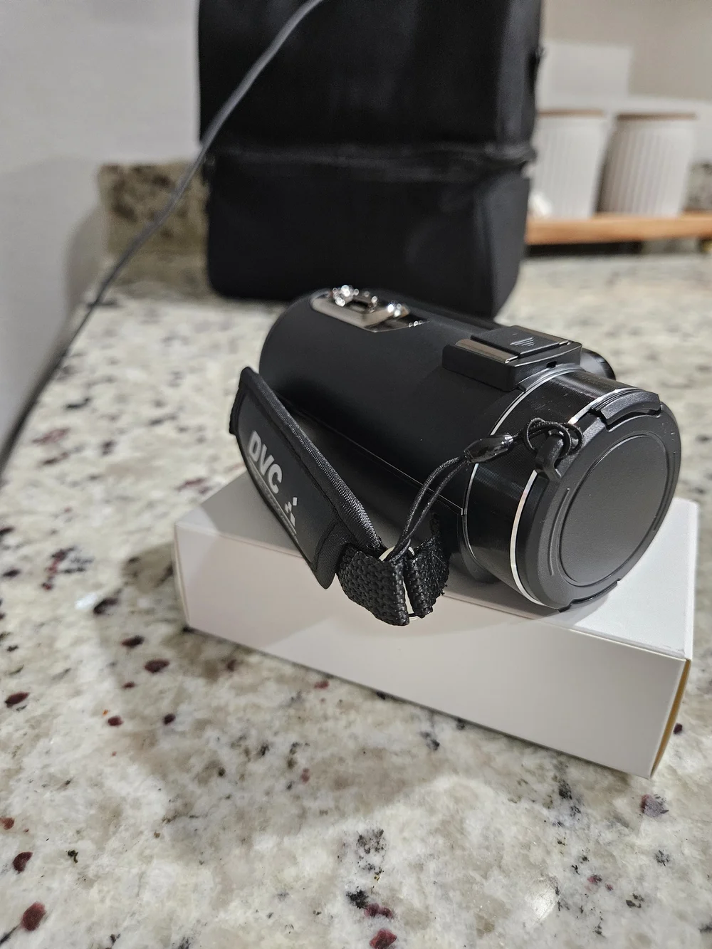 Black 4K Ultra HD Digital Camcorder - IR Night Vision